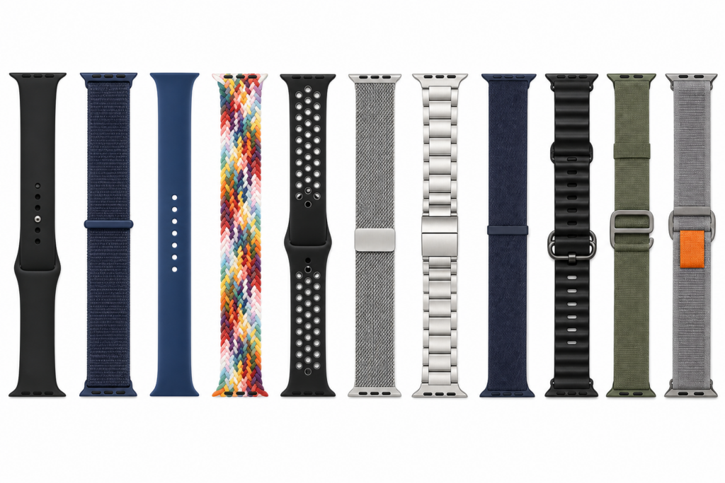 Ремешки Apple Watch: полный гид по типам, материалам и выбору