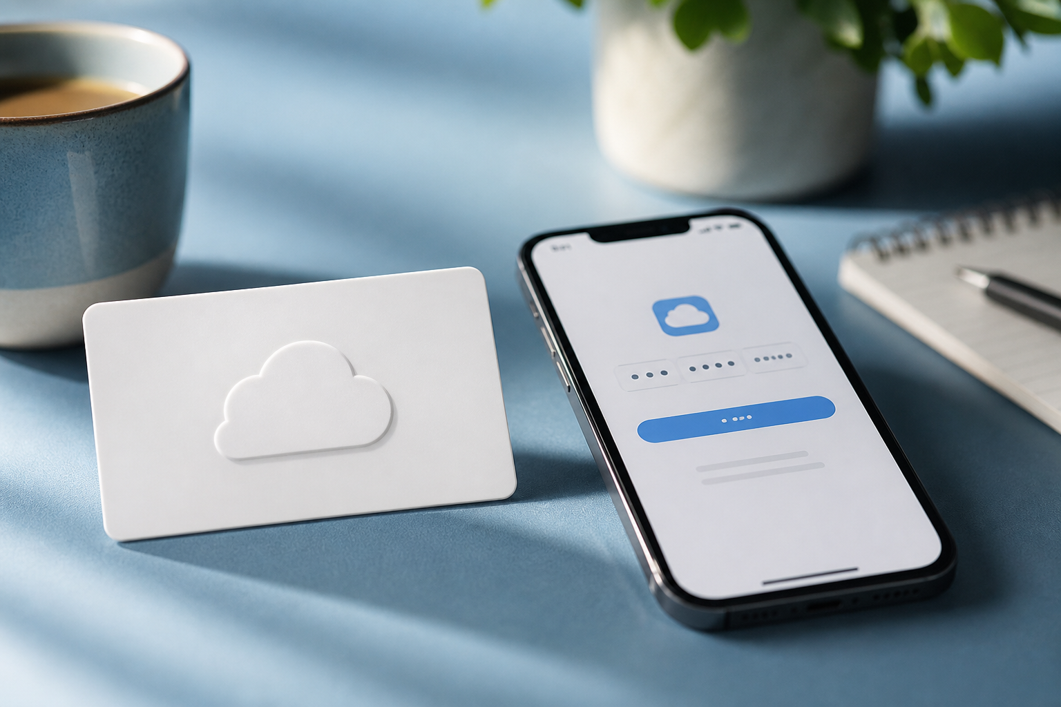 Gift card и iPhone для погашения кода App Store