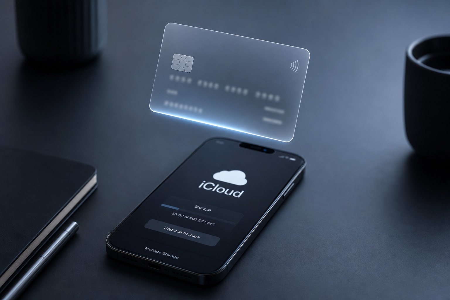 Виртуальная карта над смартфоном