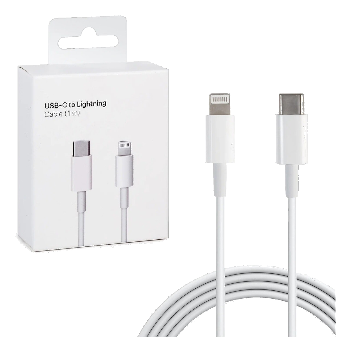 Кабель Apple Lightning to USB Type-C 1m MQGJ2ZM/A, белый