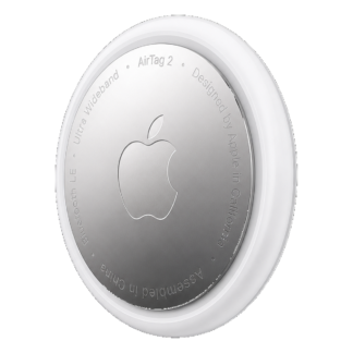 Трекер Apple AirTag 2 (2026), белый/серебристый MFE94
