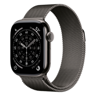 Apple Watch Series 11 42mm Slate Titanium Milanese Loop