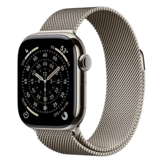 Apple Watch Series 11 42mm Natural Titanium Milans Loop