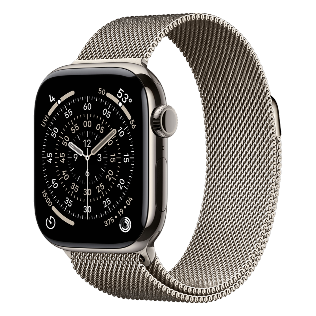 Apple Watch Series 11 42mm Natural Titanium Milans Loop