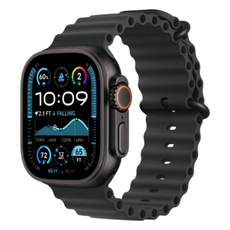 Apple Watch Ultra 2 Black Ocean Band Black