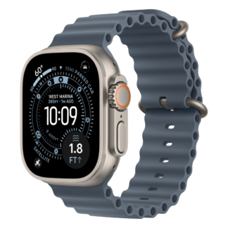 Apple Watch Ultra 3 Natural Ocean Band Anchor Blue