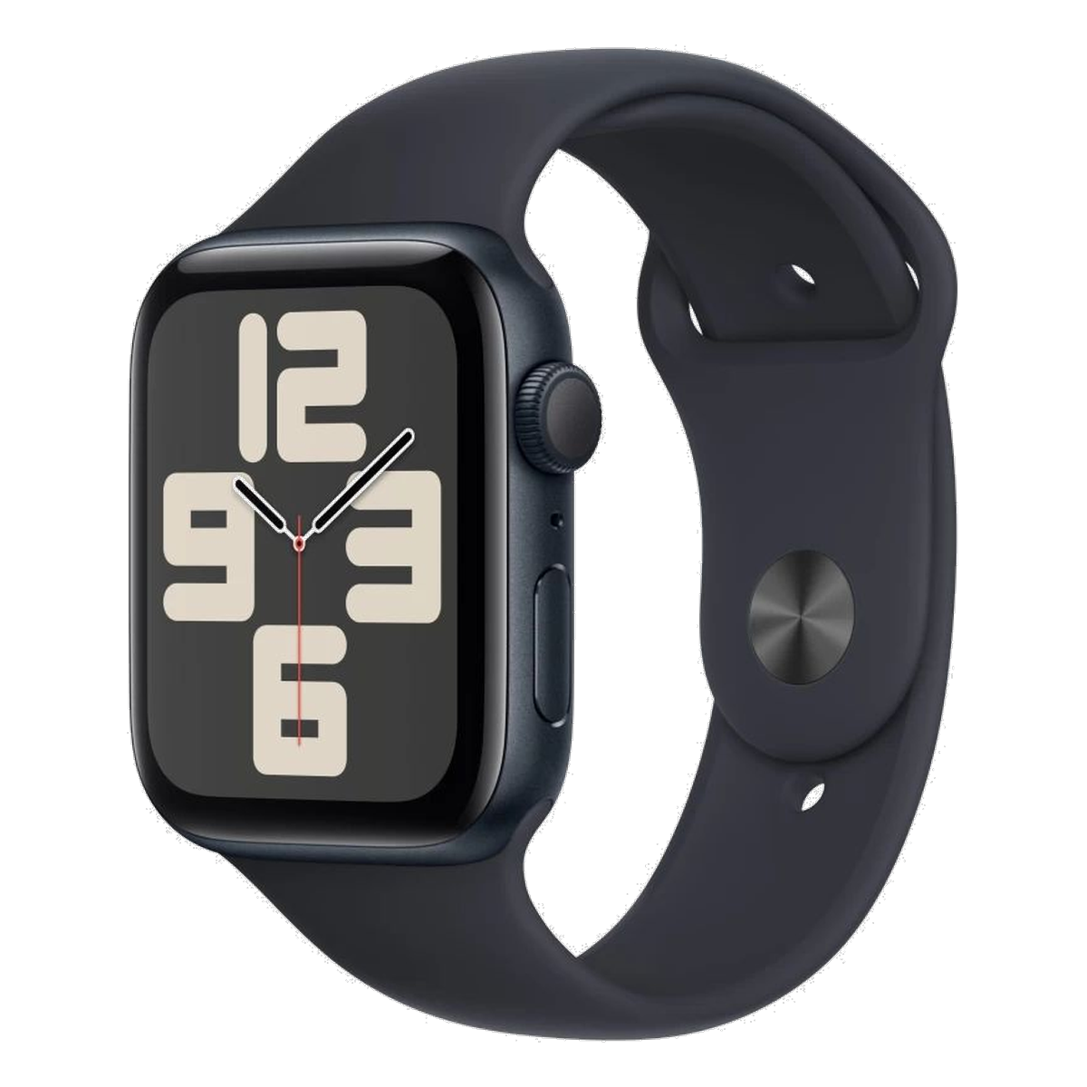 Apple Watch SE 44mm Midnight Al Midnight Sport Band M/L