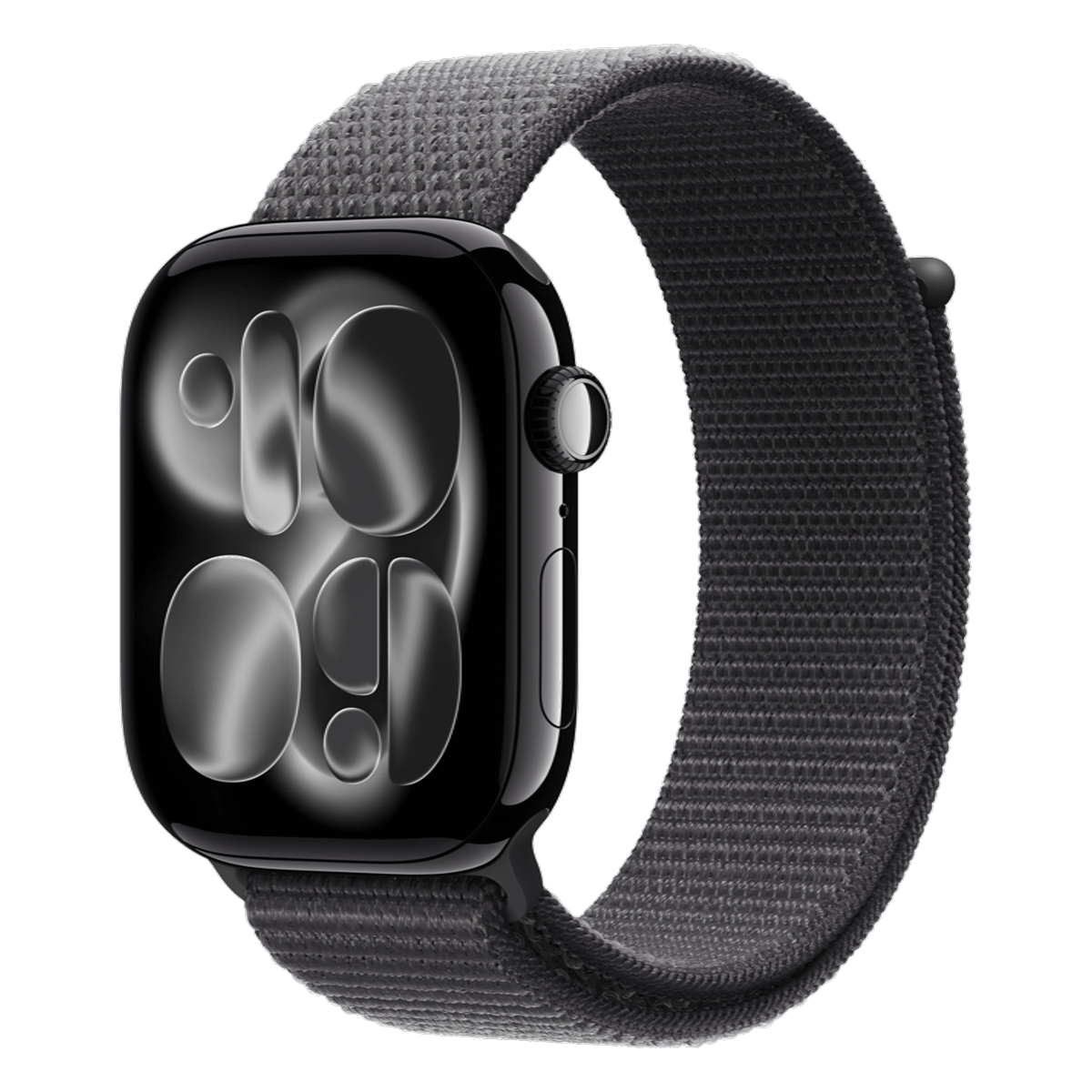 Apple Watch Series 11 46mm Jet Black Al Sport Loop M/L