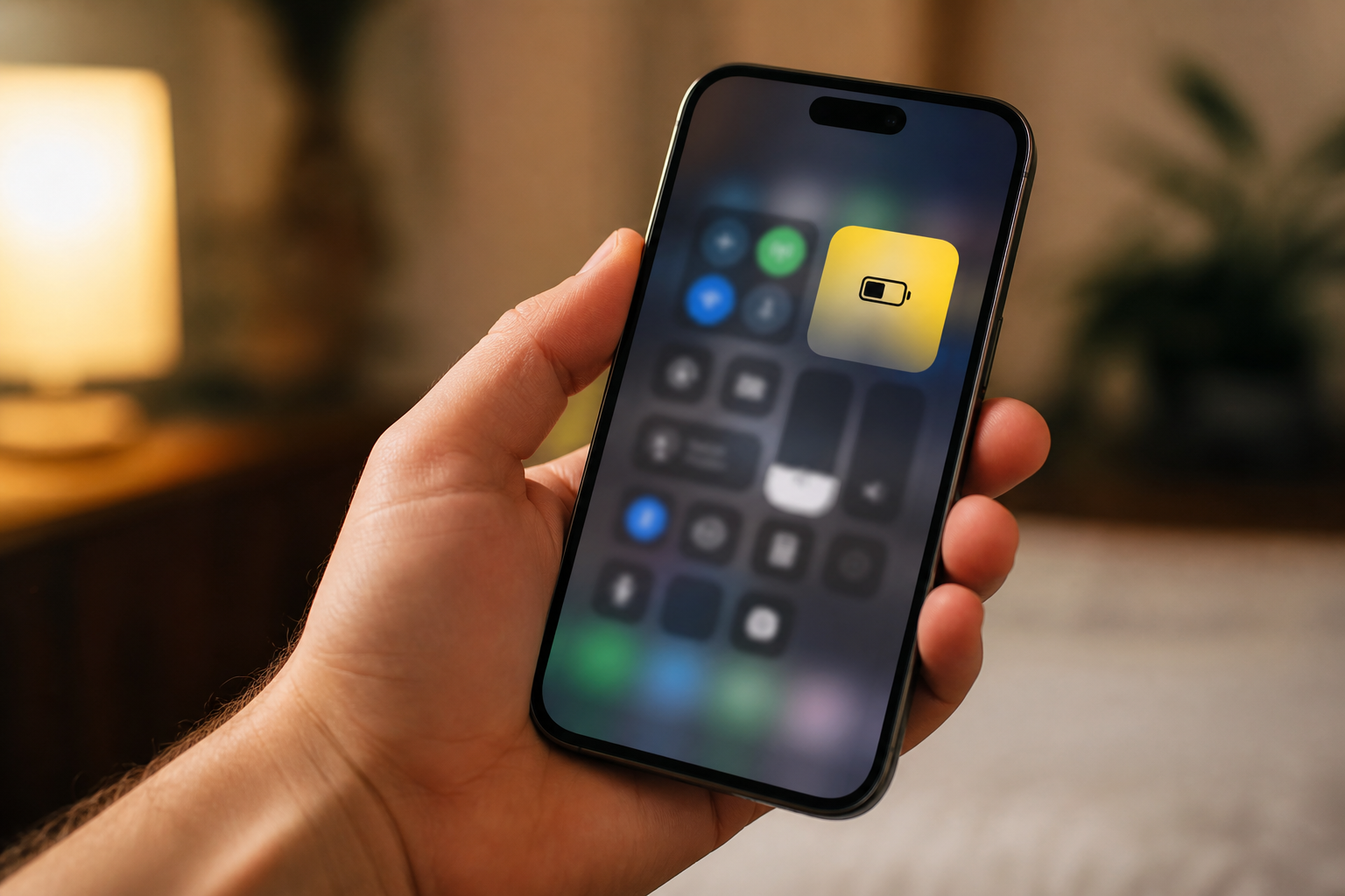 Режим энергосбережения на iPhone